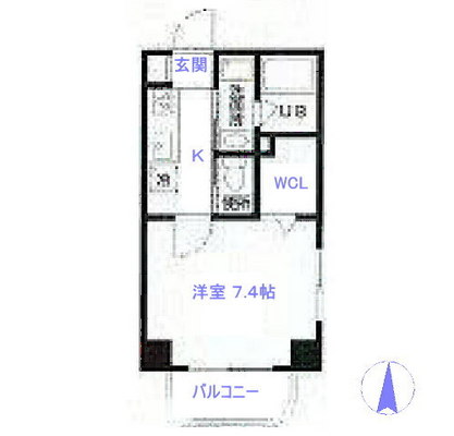 井の頭線賃貸マンション・1K
