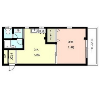 東京都三鷹市下連雀１丁目 賃貸マンション 1DK