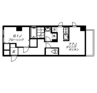東京都武蔵野市中町３丁目 賃貸マンション 1DK