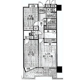 東京都渋谷区東１丁目 賃貸マンション 2LDK