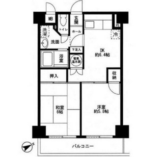 東京都武蔵野市吉祥寺本町１丁目 賃貸マンション 2DK