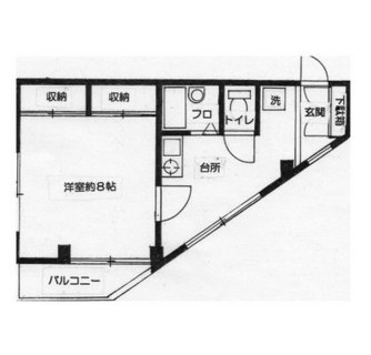 東京都世田谷区北沢１丁目 賃貸マンション 1K