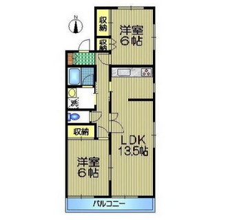 東京都世田谷区代田６丁目 賃貸マンション 2LDK