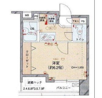 東京都渋谷区神泉町 賃貸マンション 1K