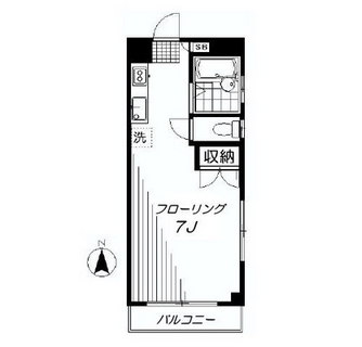 東京都杉並区和泉２丁目 賃貸マンション 1R