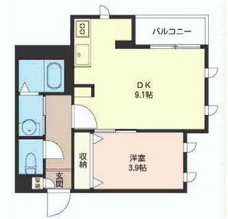 東京都渋谷区上原２丁目 賃貸マンション 1DK