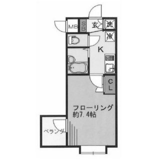 東京都世田谷区松原２丁目 賃貸マンション 1K