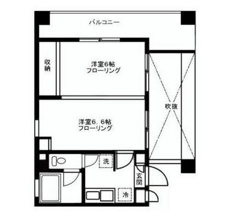 東京都渋谷区桜丘町 賃貸マンション 2K