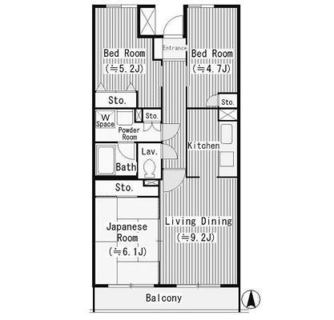 東京都杉並区高井戸東２丁目 賃貸マンション 3LDK